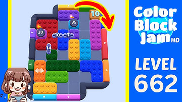 Color Block Jam Level 662 Solution Walkthrough