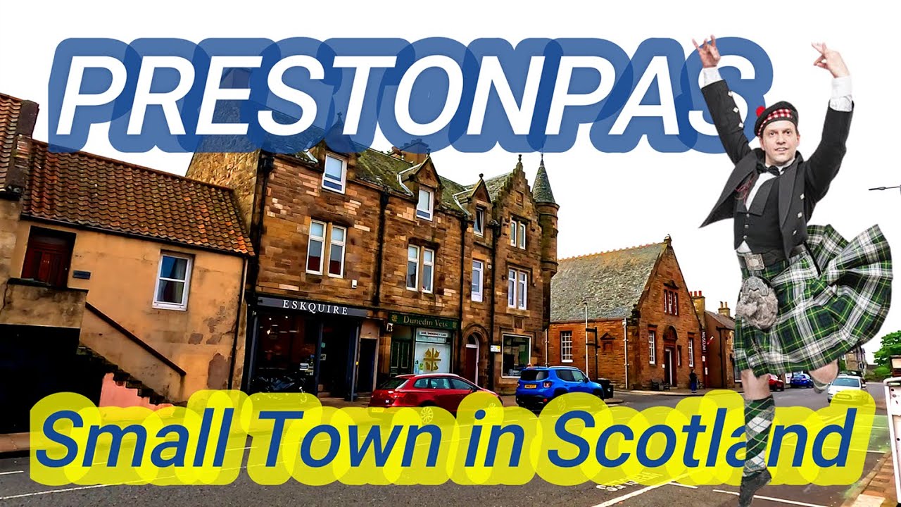 Prestonpans small town near Edinburgh #gimbalwalkwithme