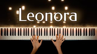 Video thumbnail of "@thesugarcaneph  - Leonora | Piano Cover with Strings (with PIANO SHEET)"