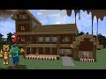 Minecraft SPAWNING CHOCOLATE INSIDE MARK THE ZOMBIE HOUSE !! Minecraft Mods