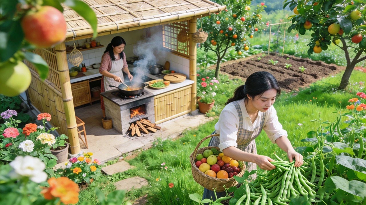 A Peaceful 2026 Garden Life: Growing Fresh Food and Enjoying Traditional Home Cooking