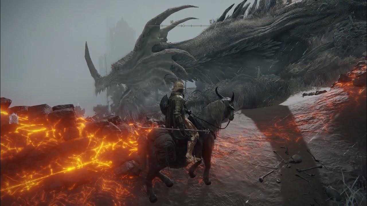 Elden Ring Get to Massive Mother Dragon YouTube
