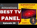 Best TV in India 2021 ⚡ Panel in TV ⚡ #Shorts ⚡ #vmoneshorts