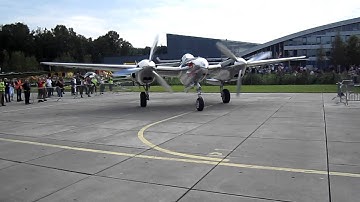 Lockheed P-38 Lightning ("Red Bull" ) , August 20th , 2011