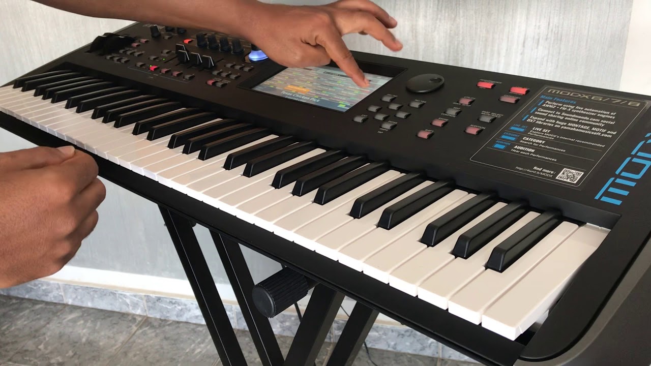 Teclado Sintetizador Yamaha MODX6+ - Atelier Sopros e Cordas