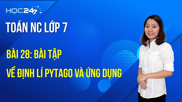 Các bài toán nâng cao về định lý pitago năm 2024