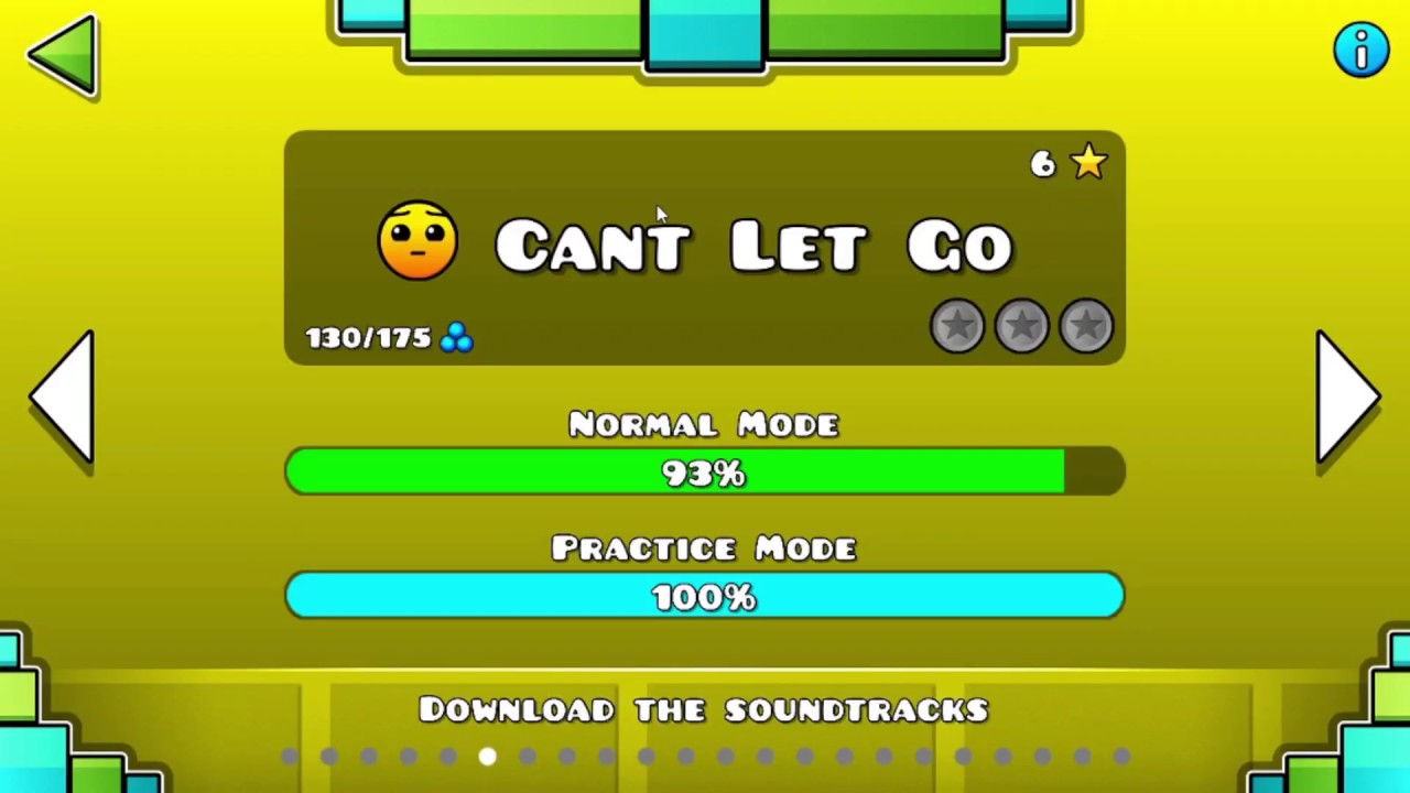 Geometry Dash 6 Cant Let Go Complete YouTube