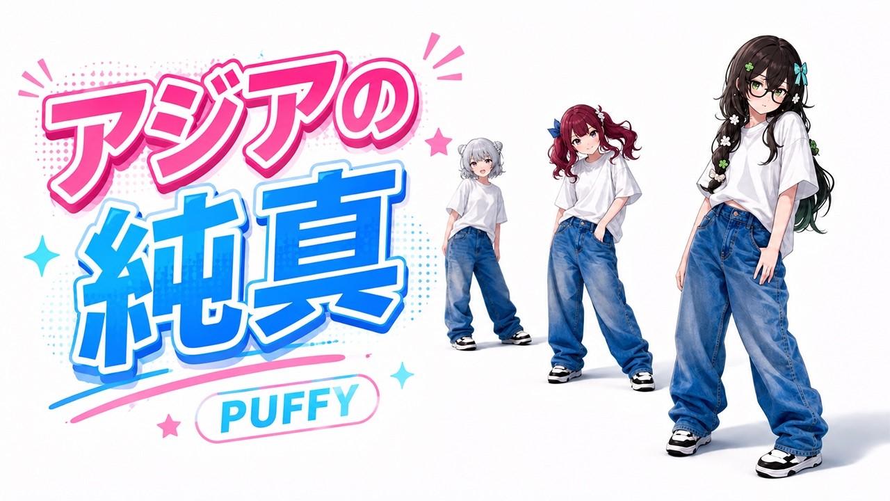 カバー六花/花梨/千冬】アジアの純真 / PUFFY（1996年5月：キリン