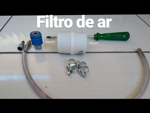Vídeo: Separador de umidade para compressor. Suas funções e DIY