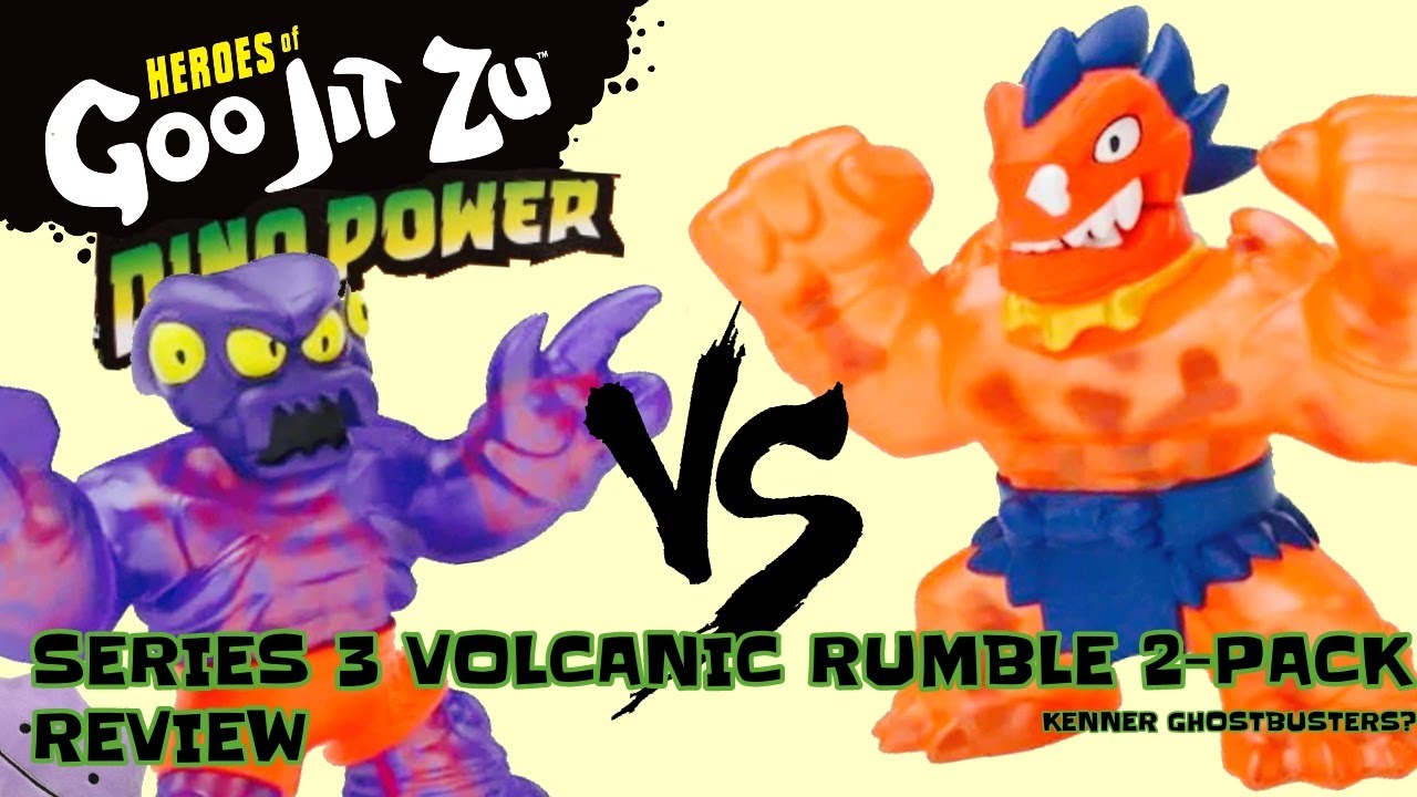Heroes Of Goo Jit Zu Dino Power Rumble Volcanique