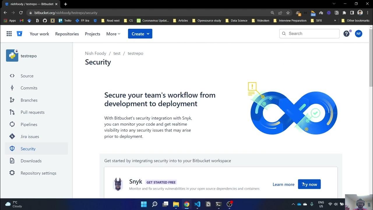 Setup bitbucket and integrate with VS Code - YouTube