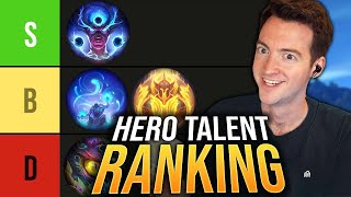 Healer Hero Talents RANKED  - Who Has It BEST in The War Within Alpha
