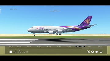 #Swiss001landing | Boeing 747-400 B-U-T-T-E-R Landing Rate it | Infinite Flight