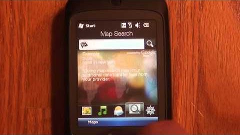 HTC Touch Dual - Custom WM 6.5 OS