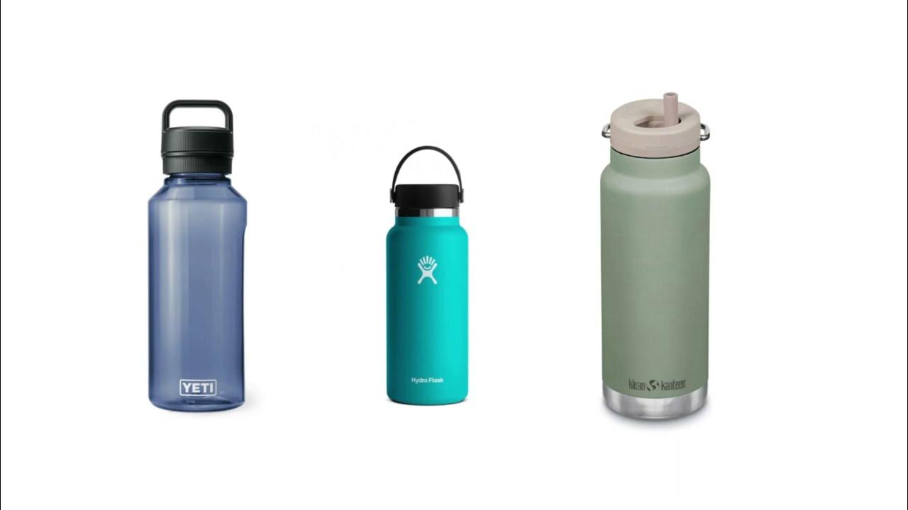 Yeti vs Hydro Flask vs Klean Kanteen YouTube