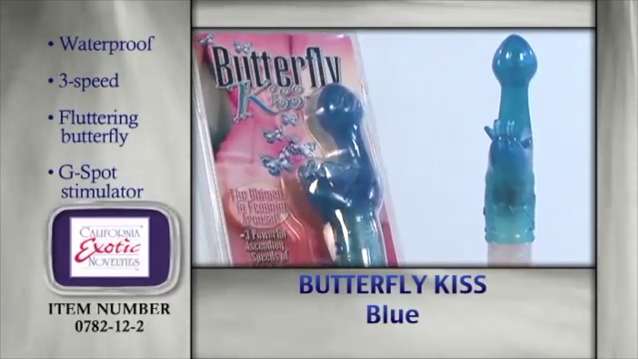 Rechargeable Butterfly Kiss Flicker - Blue main image 1