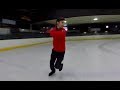 HOW TO DO A 1 FOOT SPIN | FIGURE SKATING ❄️❄️