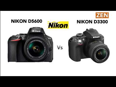 Nikon D5600 vs Nikon D3300 // DSLR Comparison Guide 2020