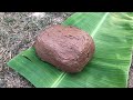 Baked mud chicken recipe in our village || no oven and no gas recipe