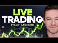 Markets Crash Live Day Trading | SpaceX DXY SP500 BTC SNDK