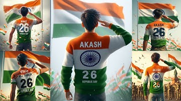 How to Create 3D Ai 26 January Republic Day 🇮🇳Image 26 January Photo Editing | Bing Image Creator