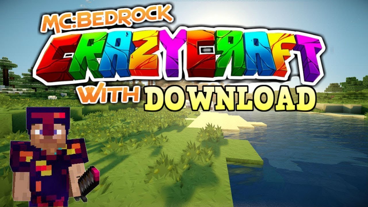 Bachelor opleiding Verstenen roddel Minecraft Bedrock Edition Crazycraft ModPack Download - YouTube