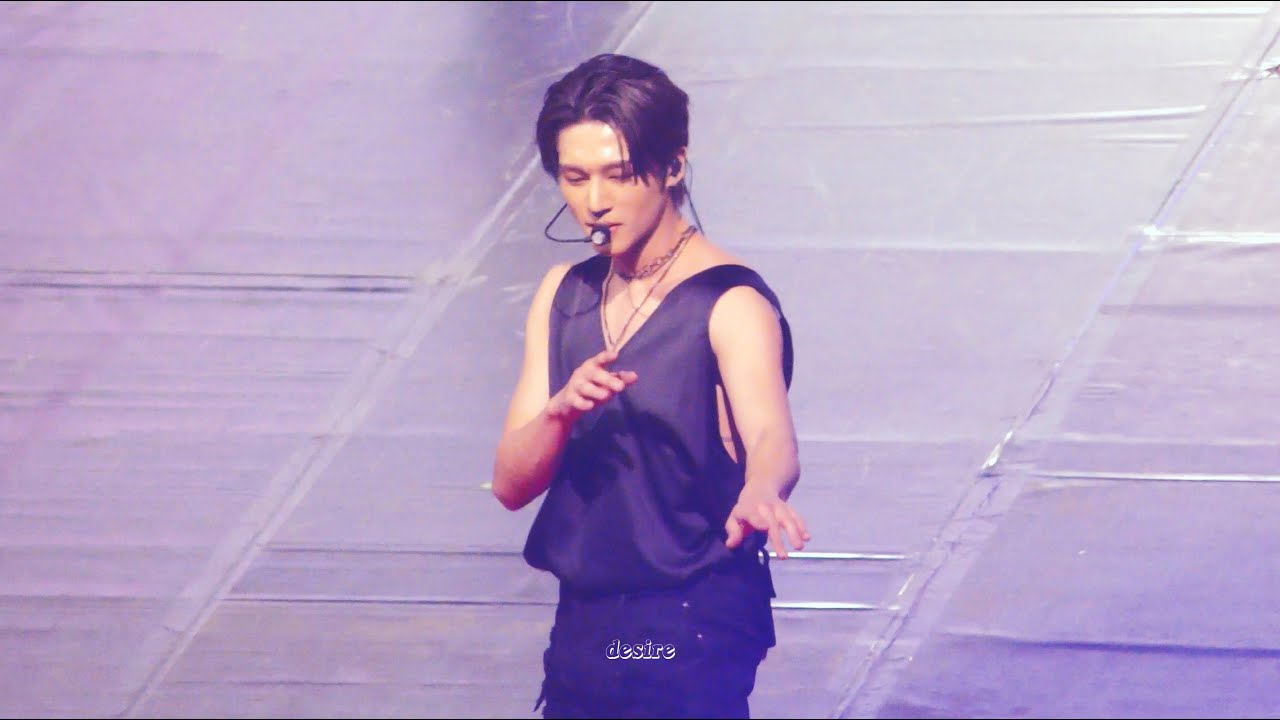 태국 Kcon 2023 | ATEEZ (에이티즈) - Good Lil Boy  우영 직캠 wooyoung fancam