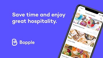 Get the Bopple app. Order with a tap.