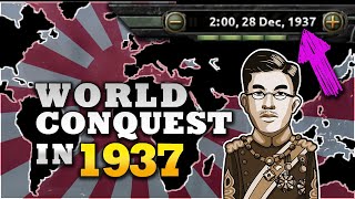 World Conquest in December 1937  - Hoi4 Japan v1.12 Speedrun Explained