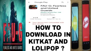 HOW TO DOWNLOAD FAUG IN KATKAT & LOLIPOP ANDROID VERSION ? | #FAUG #FAU-G #FAUG IN KITKAT screenshot 3