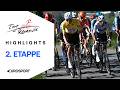 Pogacar und Co. jagen Sieg auf hügeligem Terrain | Highlights deutsch | 2. Etappe | Tour de Romandie
