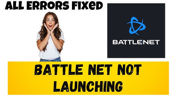 How to Fix Battle Net Not Launching / Crashing ISSUE 2023  ✅