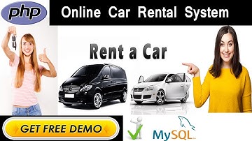 Online Car Rental System Project in PHP | MYSQLI | HTML | CSS | JAVASCRIPT - College Projects for CS