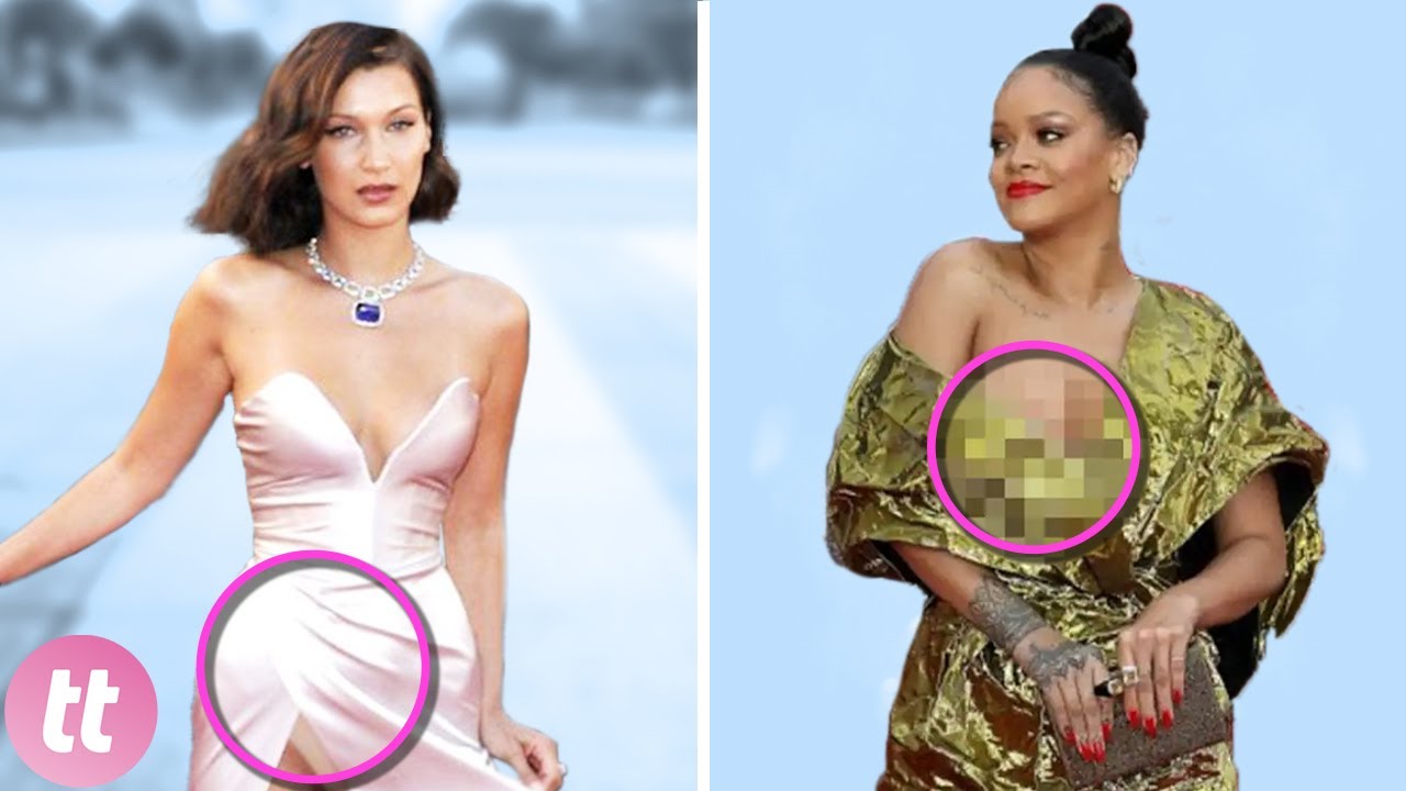 Celebrity Nip Slips: 16 Uncensored Wardrobe Malfunctions