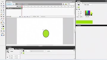 MACROMEDIA flash 8 || 4.animasi objek bergerak dengan objek berputar