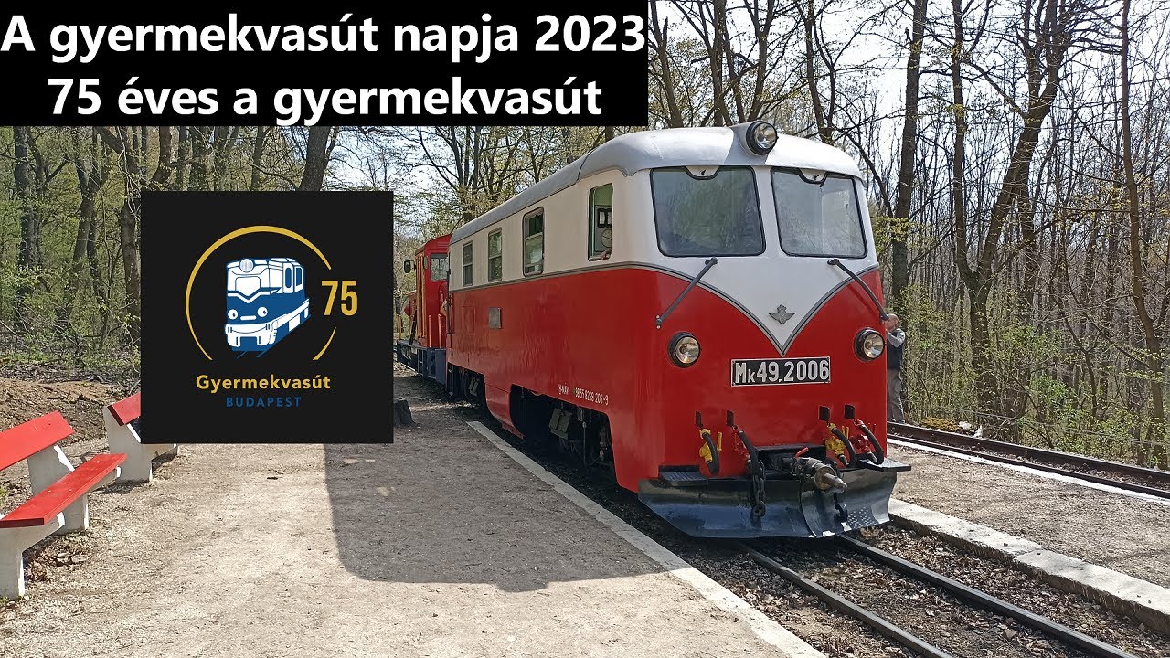 75 éves a Gyermekvasút és újra forgalomban volt az Mk49