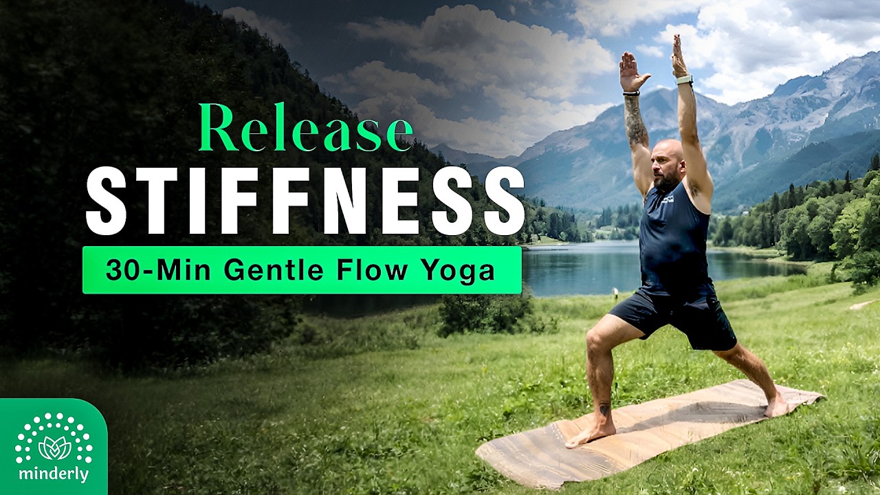 30-Minute Slow Gentle Yoga for Beginners | Relaxing Mindful Flow for Stiff Bodies