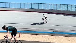 Fred At The Tucson Velodrome