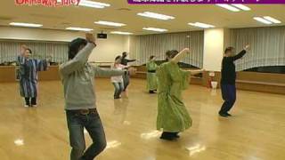 男性のカチャーシーの踊り方