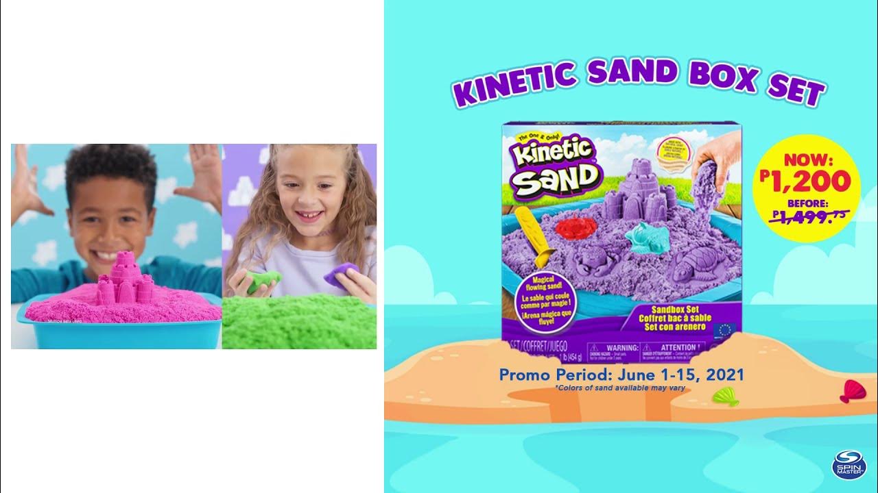 Kinetic Sand Box Set Promo 