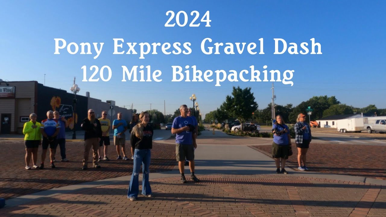 2024 Pony Express 120 Gravel Dash Bikepacking Event - YouTube