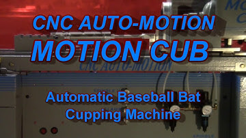 MotionCub Automatic Baseball Bat Cupping Machine
