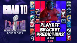 Unbelievable NFL 2023-2024 PLAYOFF PREDICTIONS SUPER BOWL WINNER