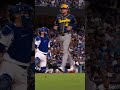 Jake Bauers is on fire, cutting the Brewers deficit in half!