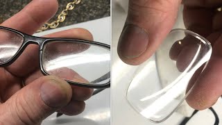 REMOVING “anti-glare” coating from glasses (isopropyl alcohol)