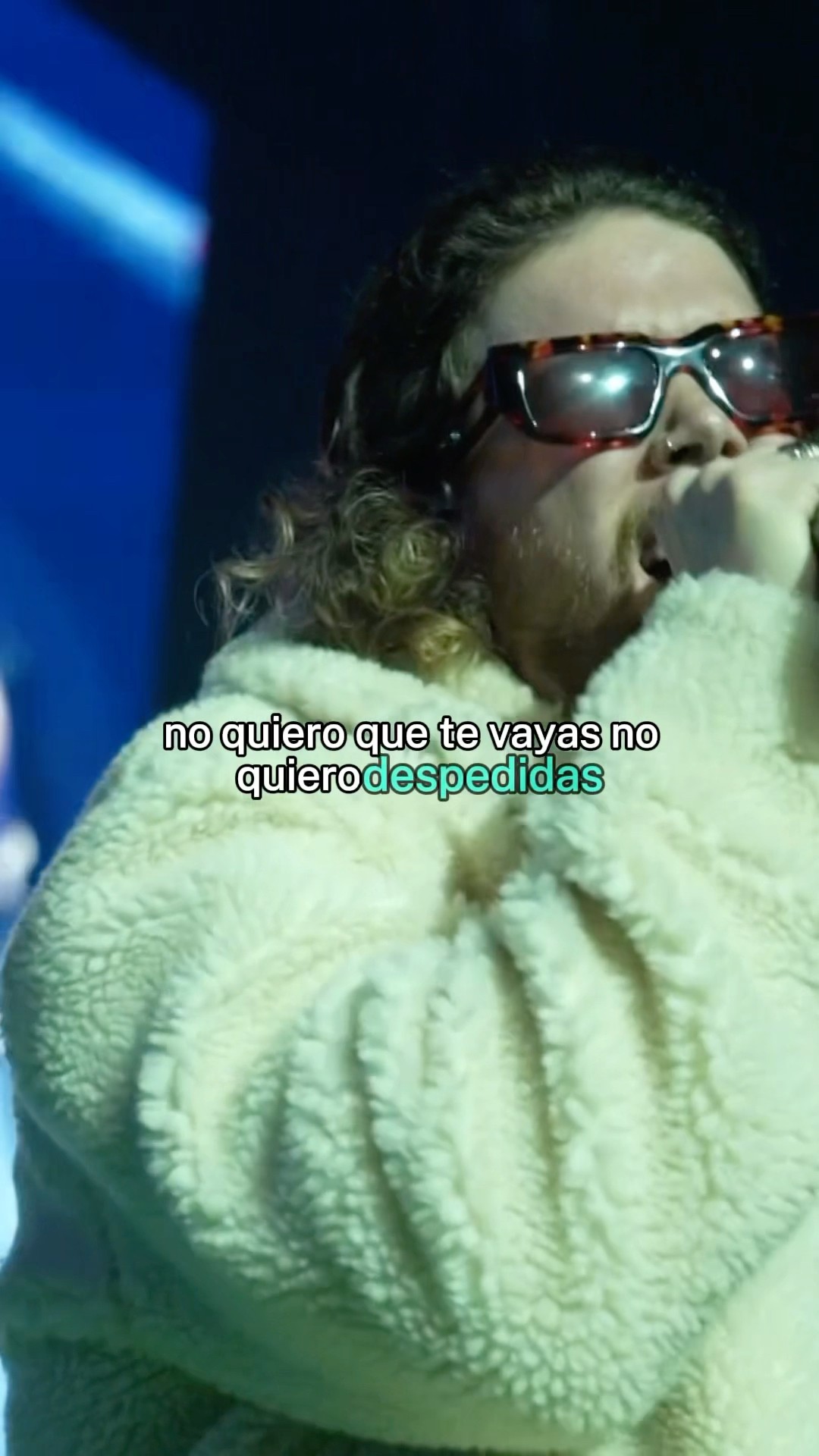 No quiero que te vayas no quiero despedidaaas.