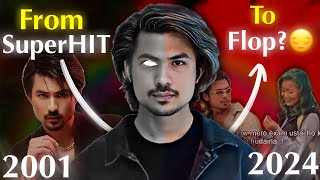 ANMOL KC -DOWN FALL☹️⤵️-FULL STORY🔥FARKI FARKI NEPALI MOVIE -NEWS//KRISHBISHAL