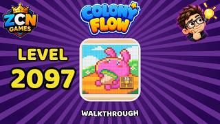 Details Colony Flow Level 2097 Walkthrough | New Update | Full Solution Update