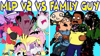 FNF Pibby New MLP Vs Pibby Family Guy | MLP: Darkness is Magic V2 | Pibby x FNF