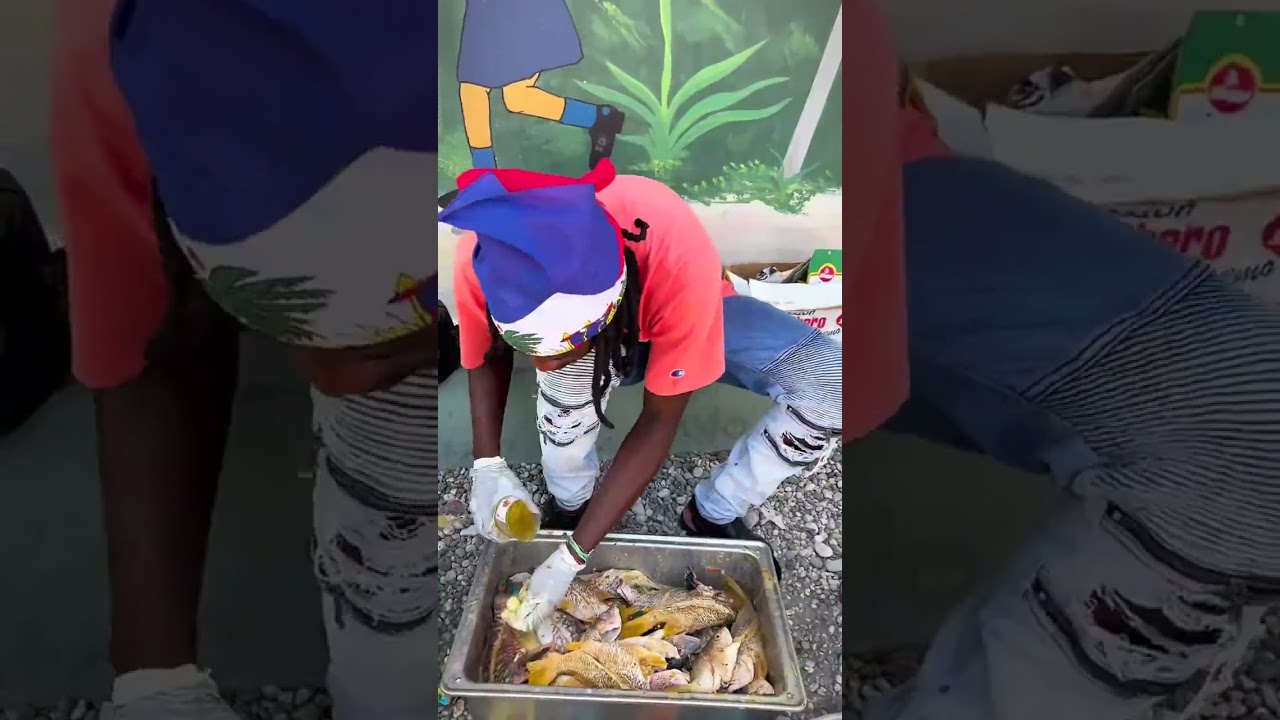 Today, we’re preparing delicious smoked fish, a true classic of traditional Haitian cuisine